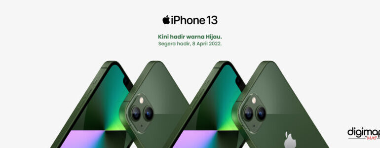 Kini Hadir iPhone 13 Warna Hijau dan iPhone 13 Pro Warna Hijau Alpine