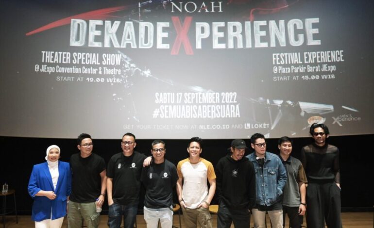 Noah, DEKADEXPERIENCE Sabtu 17 September 2022 #SemuaBisaBersuara