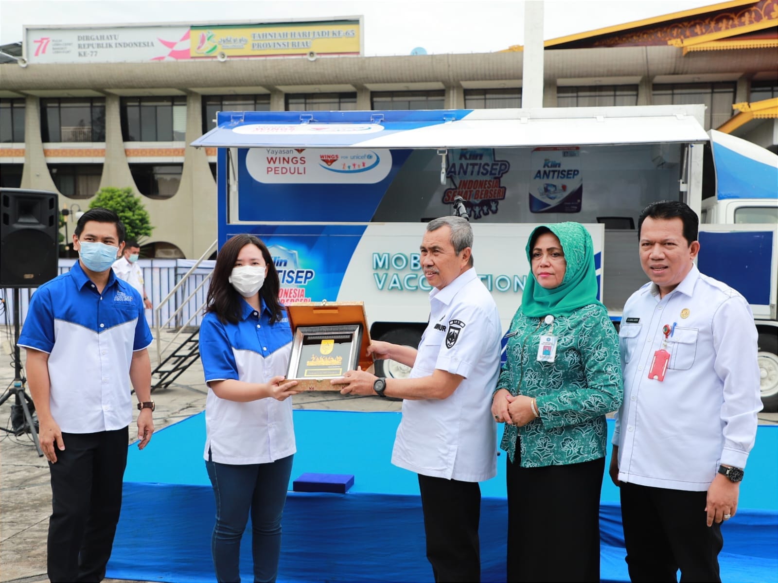 Bersama SoKilin Antisep, Pemerintah Provinsi Riau Kejar Imunisasi Dasar Lengkap (IDL) Anak Kota Pekanbaru