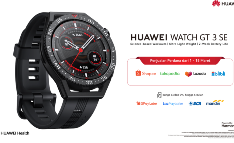 HUAWEI WATCH GT 3 SE dan FreeBuds 5i Dengan Harga Terjangkau