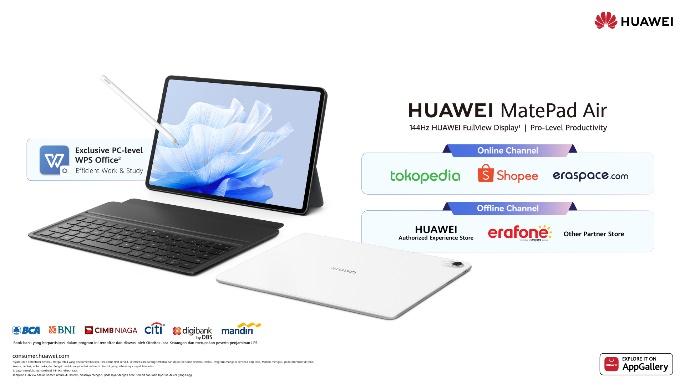 Tips Optimalkan Penggunaan Laptop Tablet HUAWEI MatePad Air untuk Aktivitas Harian