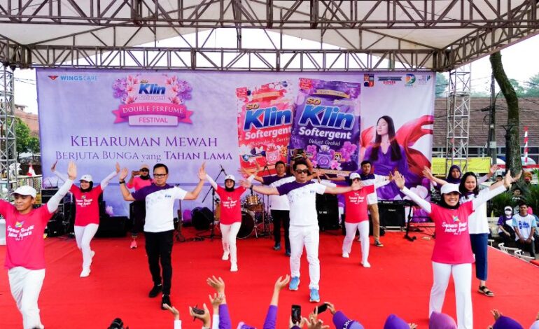 Dua Pemimpin Jawa Barat Hadiri SoKlin Softergent Double Perfume Festival