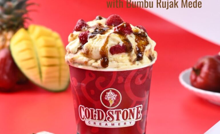 Inovasi Cita Rasa Indonesia, Cold Stone Creamy Peringati HUT RI Ke-78