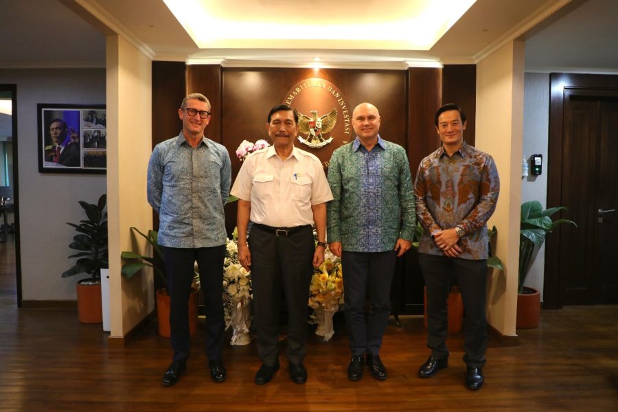 Temui Menteri Koordinator Maritim dan Investasi, Inchcape Berkomitmen Dukung Transisi Energi Baru di Indonesia