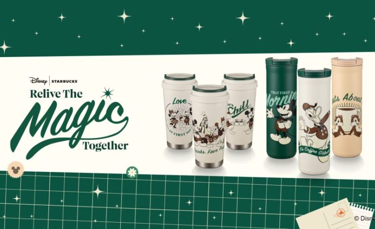 Disney Vintage, Kesan Klasik Pada Koleksi Marchandise Sturbucks