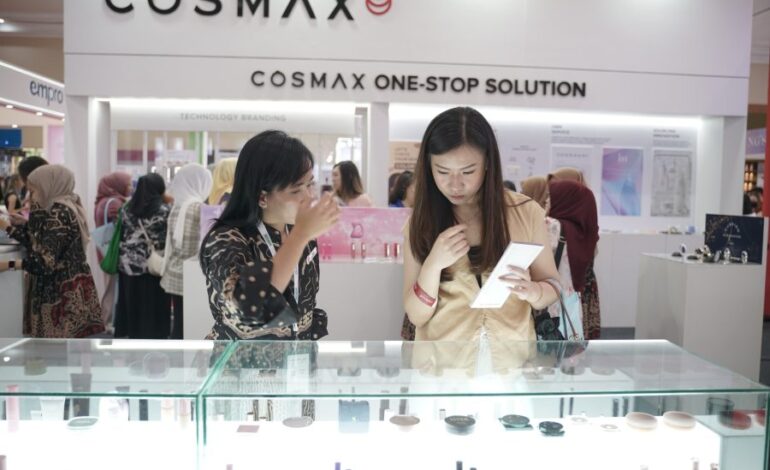 Cosamax Indonesia, Hadirkan 100 Formula di Cosmobeaute Indonesia 2023