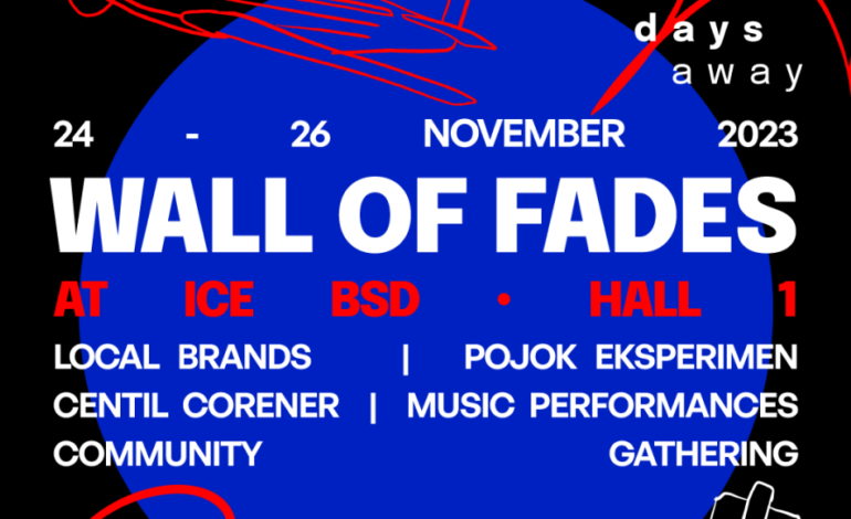 Wall of Fades kembali diadakan pada 24-26 November 2023