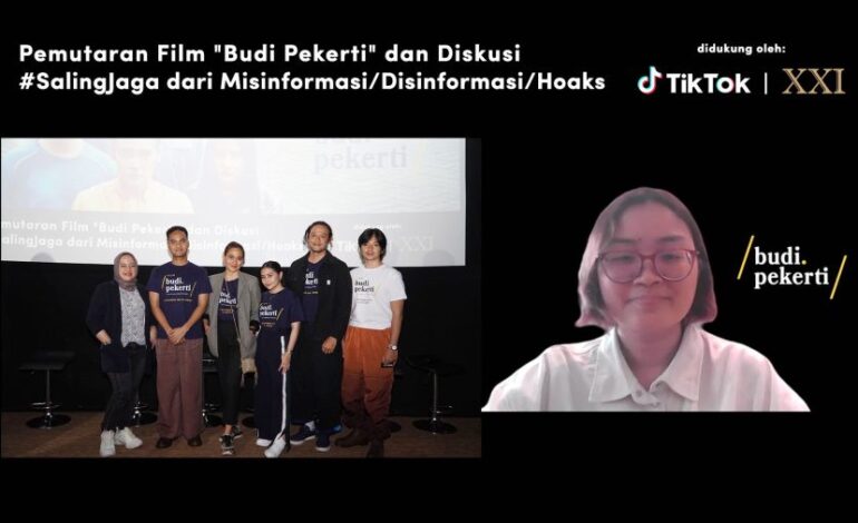 Tik Tok Kampanyekan Bijak Bersosial Media Melalui Film Budi Pekerti