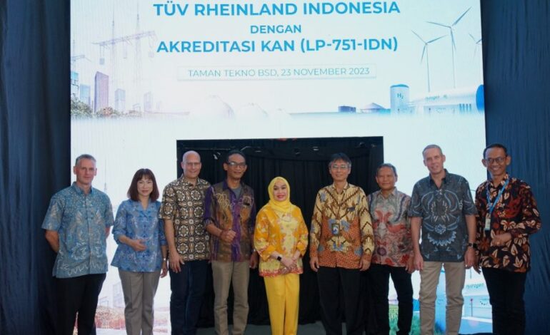 TÜV Rheinland Resmikan Laboratorium Pengujian Kaca Kendaraan Bermotor di Indonesia 