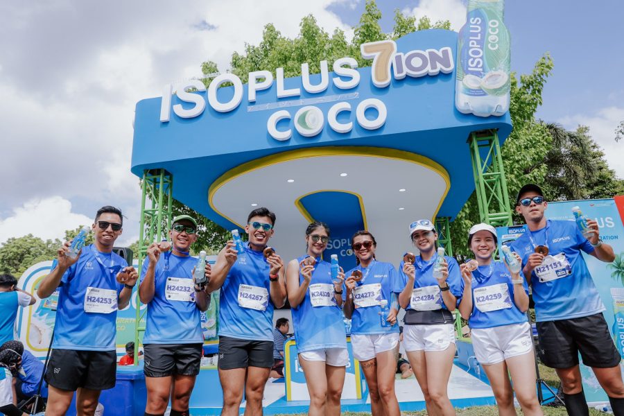 ISOPLUS Dukung Perjalanan Excellent Pelari Borobudur Marathon 2023 