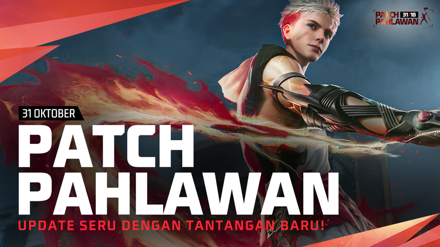 Sambut Bulan November, Free Fire Hadirkan Patch Pahlawan!