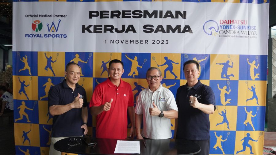 Royal Sports Jalin Kerjasama Dengan Daihatsu Candra Wijaya International Badminton Centre