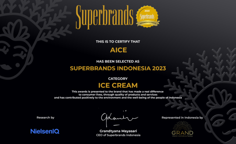 Aice Group Raish Super Brand 4 Tahun Berturut-Turut