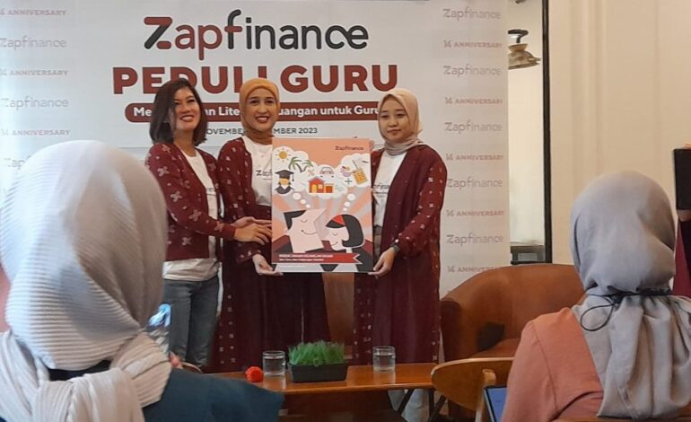 Rayakan Ulang Tahun Ke-14, Zapfinance Dorong Literasi Keuangan Guru di Indonesia