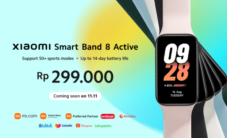 Xiaomi Hadirkan Smart Band 8 Active dan Xiaomi Monitor A27i di Indonesia