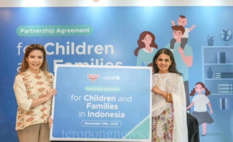 WINGS & UNICEF Lanjutkan Kolaborasi Wujudkan Generasi Bersih Dan Sehat