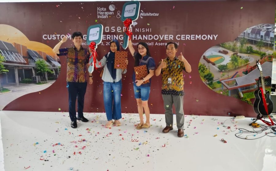 Kota Harapan Indah Lakukan Handover Ceremony Cluster Asera Nashi Tahap 2