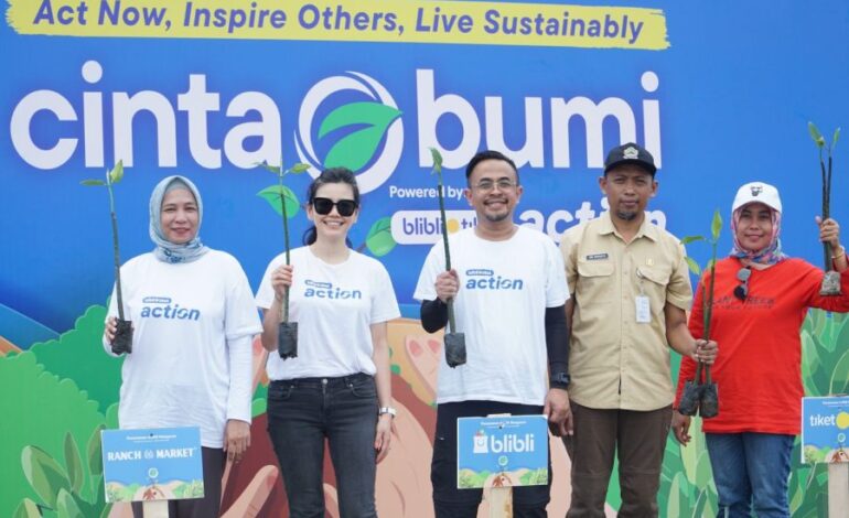 Blibli Tiket ACTION Tanam 4,000 Mangrove di Mangunharjo, Semarang