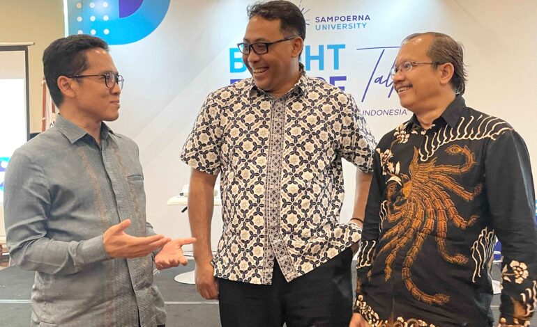 Sampoerna University Bright Future Talks: Kunci Sukses Transformasi Pendidikan di Indonesia