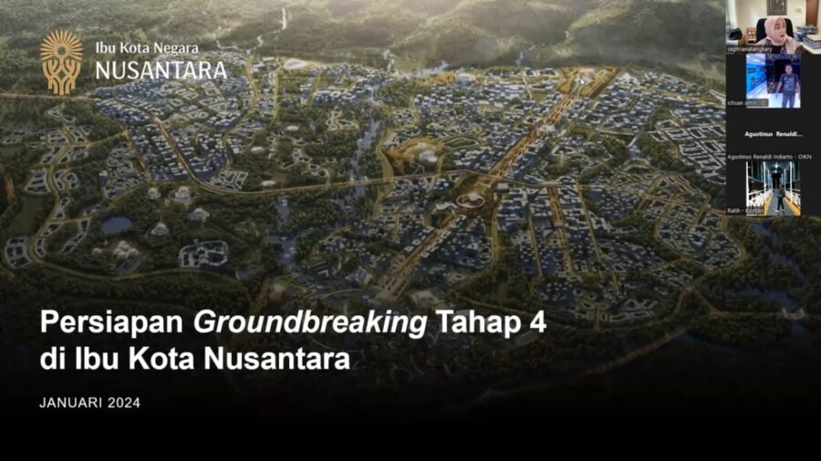 Otorita Ibu Kota Nusantara Gelar Groundbreaking Tahap 4