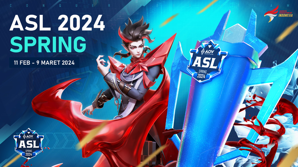 Dimulai Pekan ini, ASL 2024 Spring Akan Hadirkan Pertarungan 6 Tim AOV Terbaik dari Indonesia!