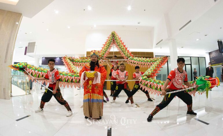 Serunya Perayaan Imlek di Senayan City