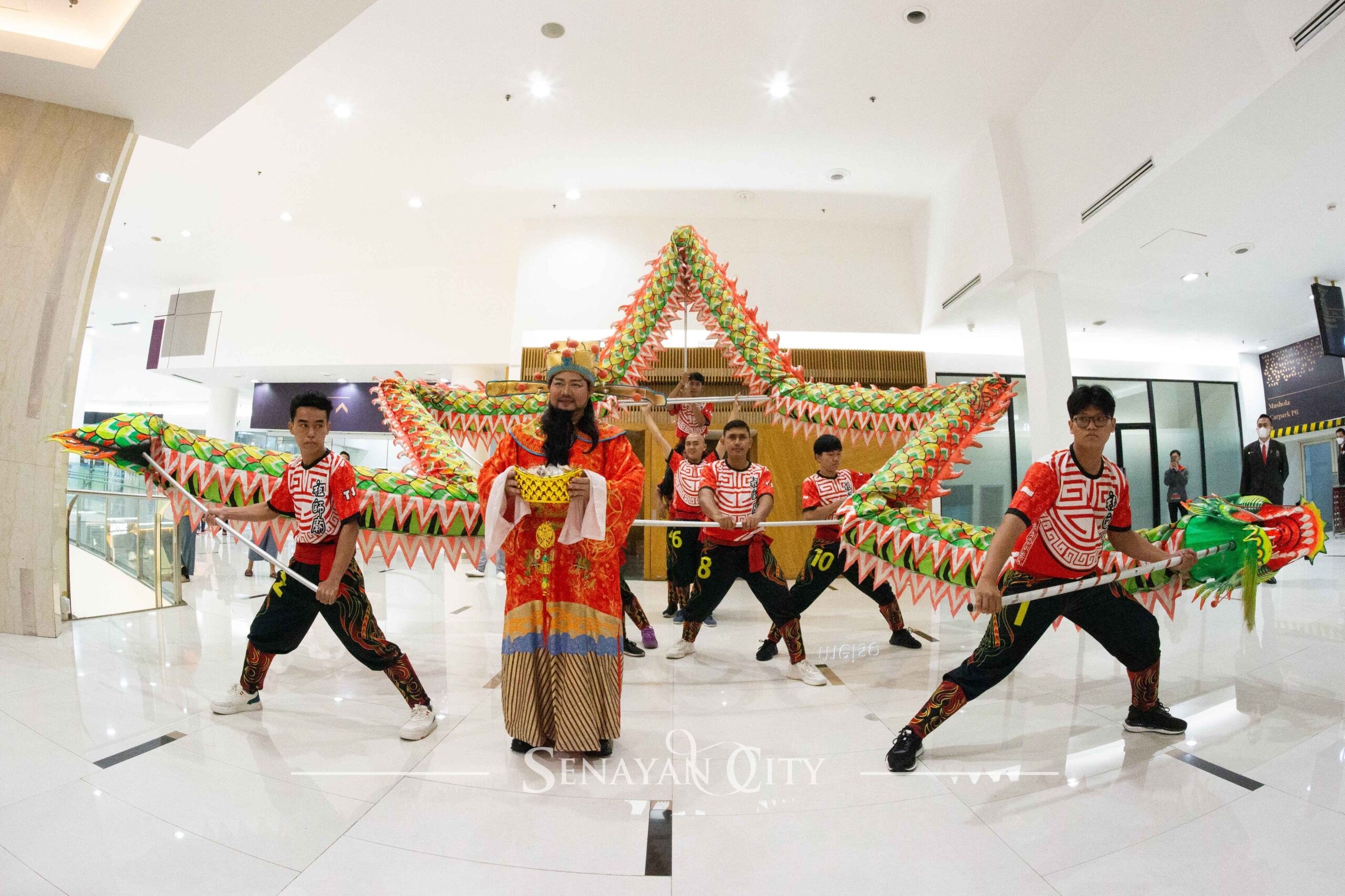 Serunya Perayaan Imlek di Senayan City