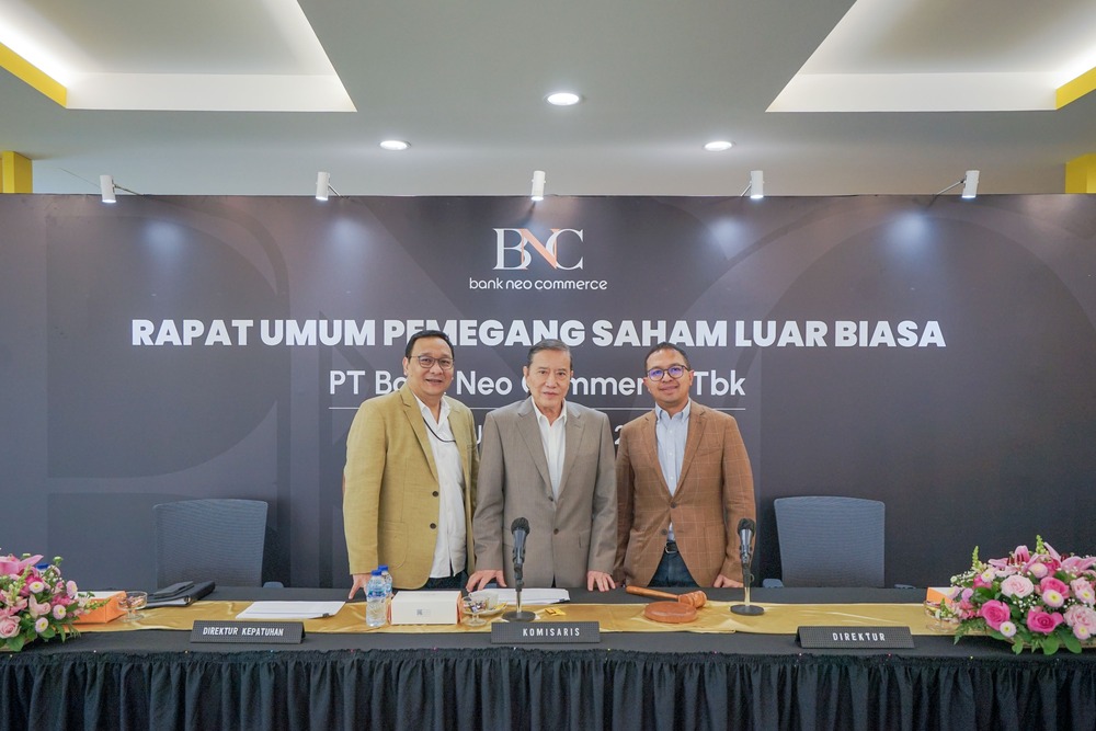 Gelar RUPS Luar Biasa, Bank Neo Commerce