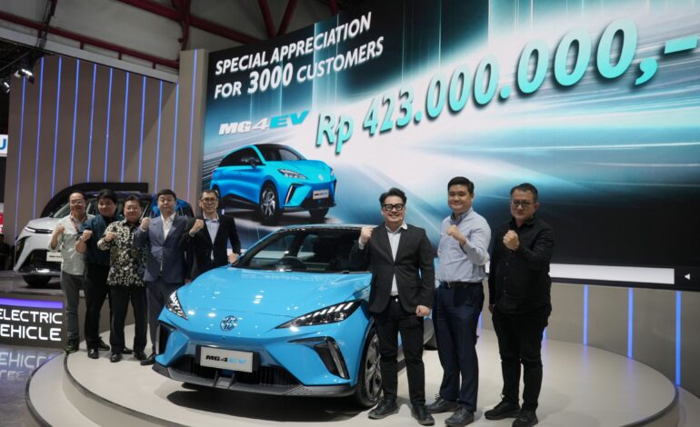 MG Motor Indonesia Rilis MG 4 EV Buatan Indonesia Dengan Harga 423 Juta