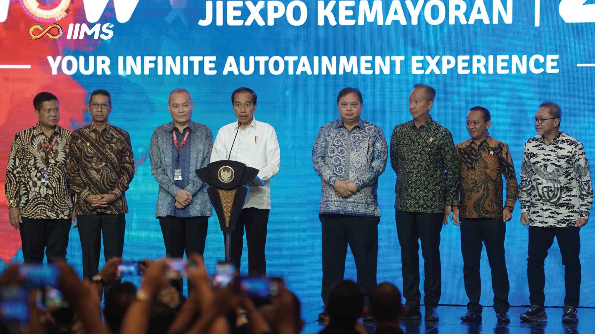 Indonesia International Motor Show (IIMS) 2024 Resmi Dibuka oleh Presiden Republik Indonesia