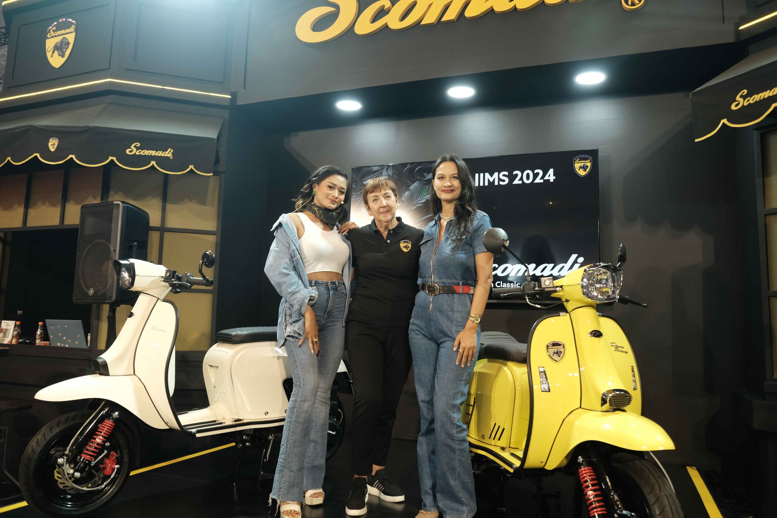 Scomadi Luncurkan Dua Model Baru di Indonesia International Motor Show 2024