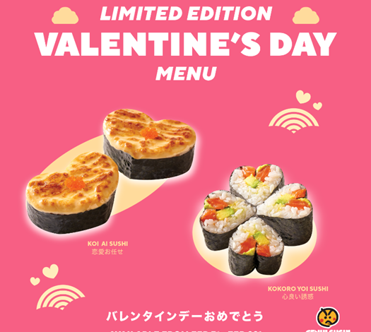 Intip Menu Special Bulan Februari Genki Sushi Yok!