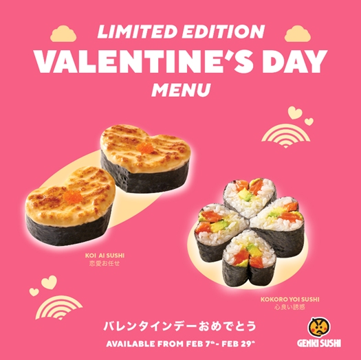 Intip Menu Special Bulan Februari Genki Sushi Yok!