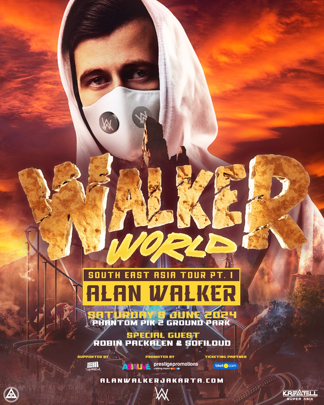 Alan Walker Resmi Mengumumkan Tur “Walker World Southeast Asia Tour Part 1” di Asia Tenggara