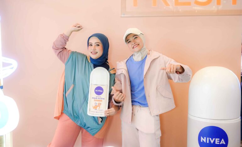 Gaya Hidup Aktif Bersama NIVEA Deodorant Hijab Active di Hijab Warriors Camp