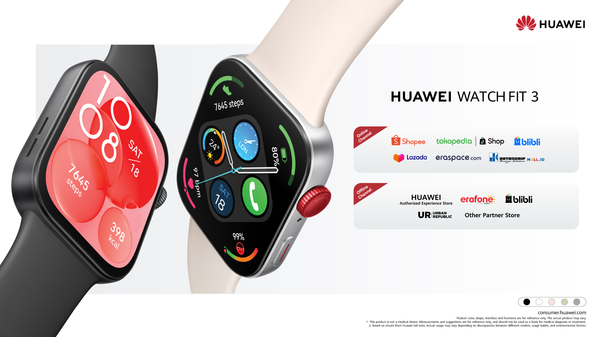 Segera Rilis HUAWEI WATCH Fit 3, Cek Fitur Canggih Yang Ditawarkan Yuk!