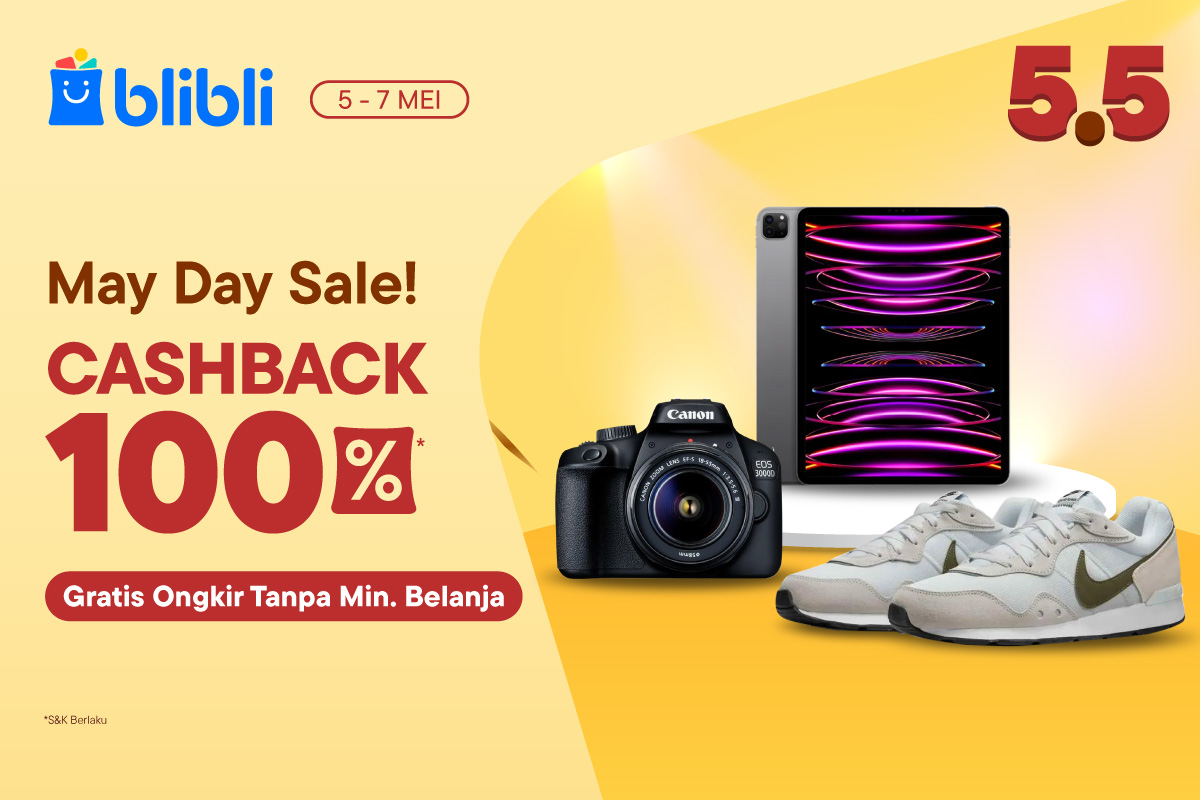 Yuk! Kembalikan Semangat Gaya Hidup Sehat di Promo May Day Sale 5.5