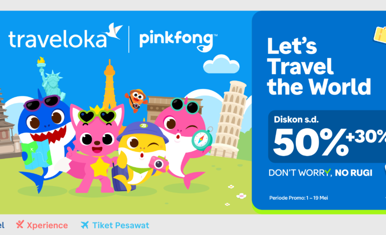 Jelajahi Dunia dengan Diskon Istimewa Bersama Traveloka Dan Baby Shark