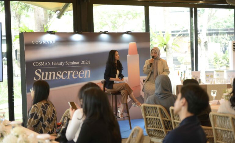 COSMAX Beauty Seminar Bekali Influencer Untuk Cerdas Mengenai Sunscreen