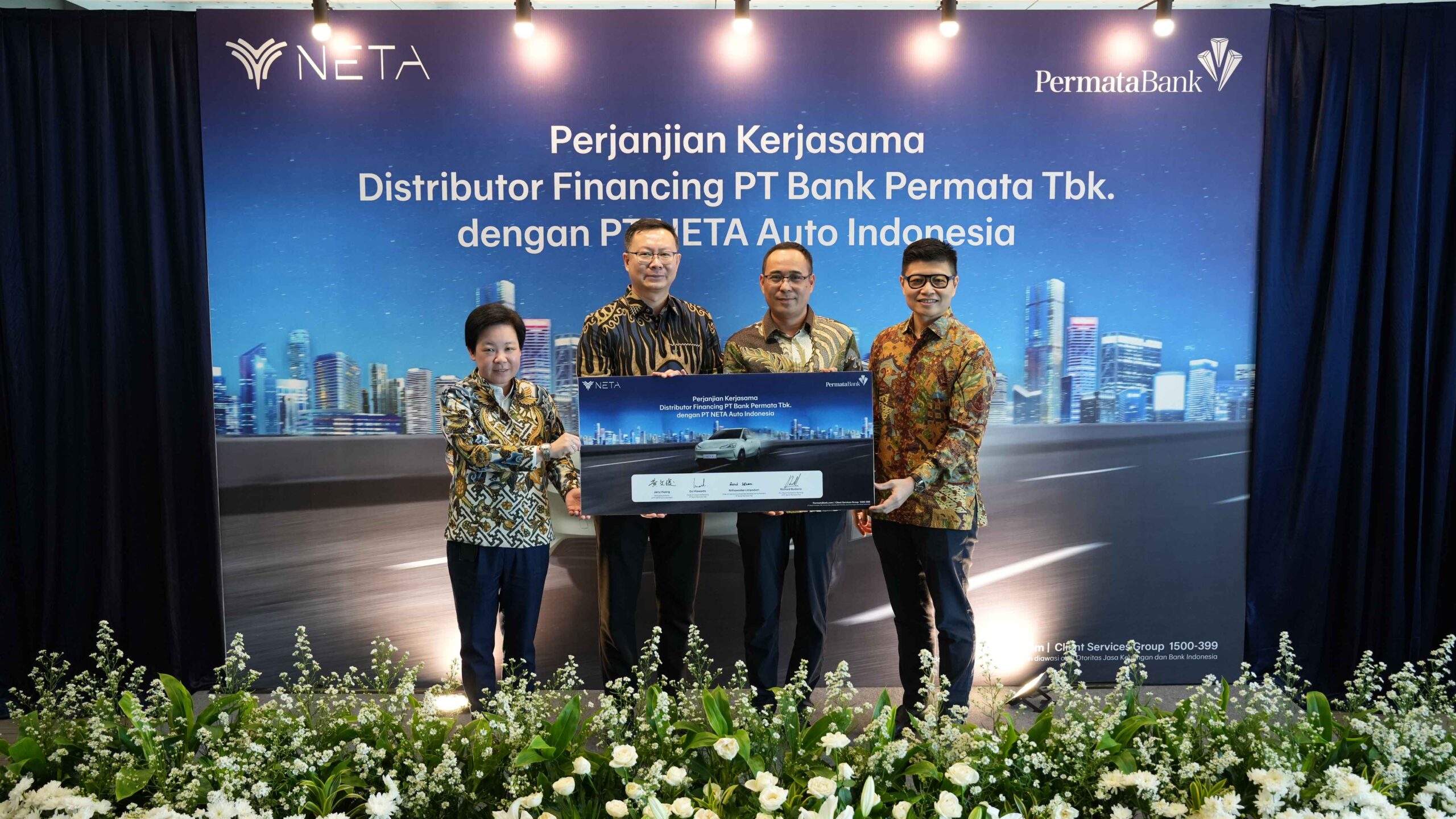 PermataBank Dukung Pembiayaan Hijau dalam Industri Otomotif Bersama dengan NETA Auto Indonesia