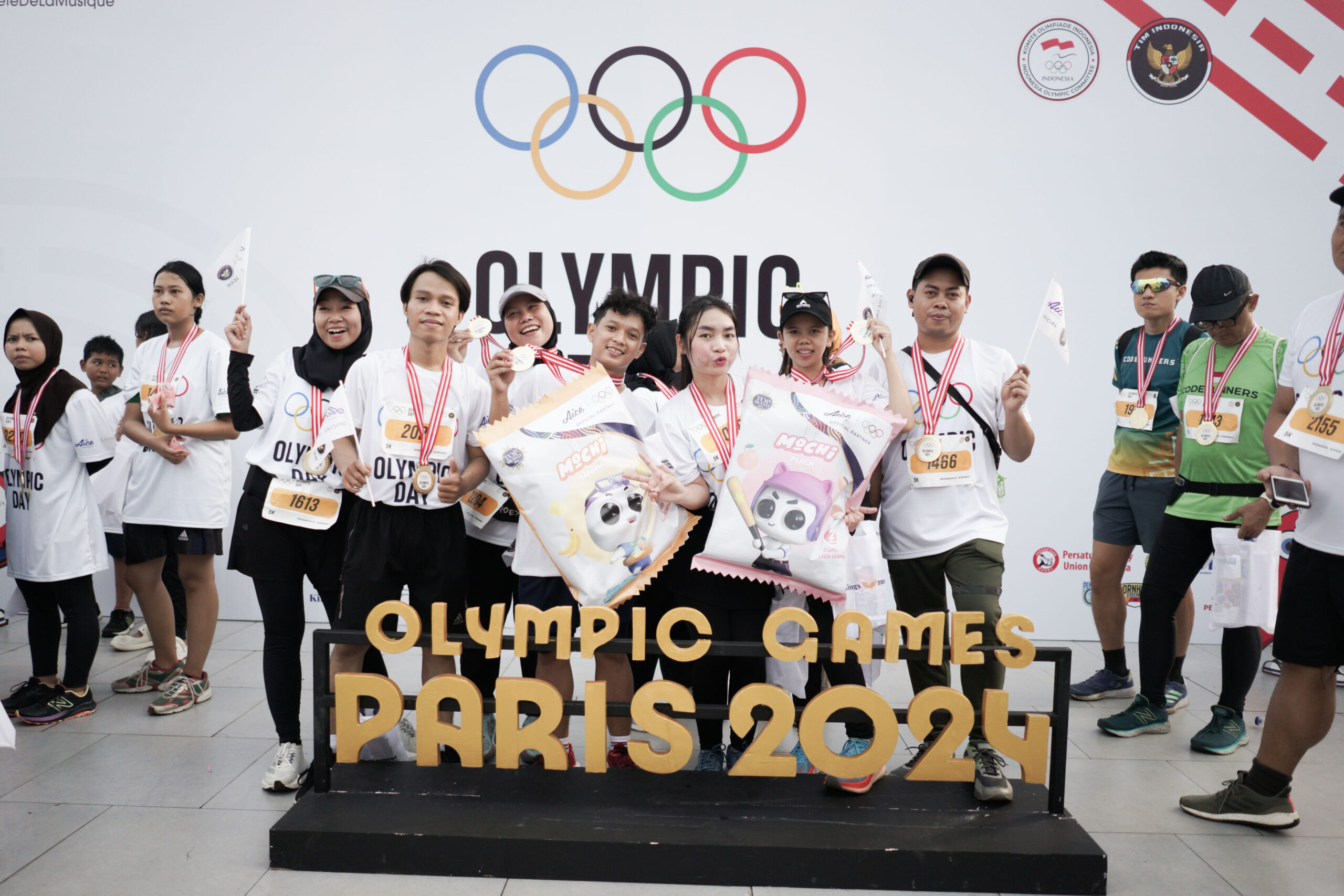 Aice dan NOC Ajak Masyarakat Beri Dukungan Atlet di Olimpiade Paris 2024