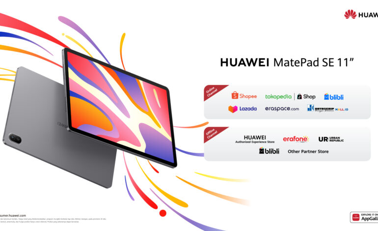 HUAWEI MatePad SE 11, Tablet 2 Jutaan dengan Aneka Fitur Canggih Untuk Semua Anggota Keluarga