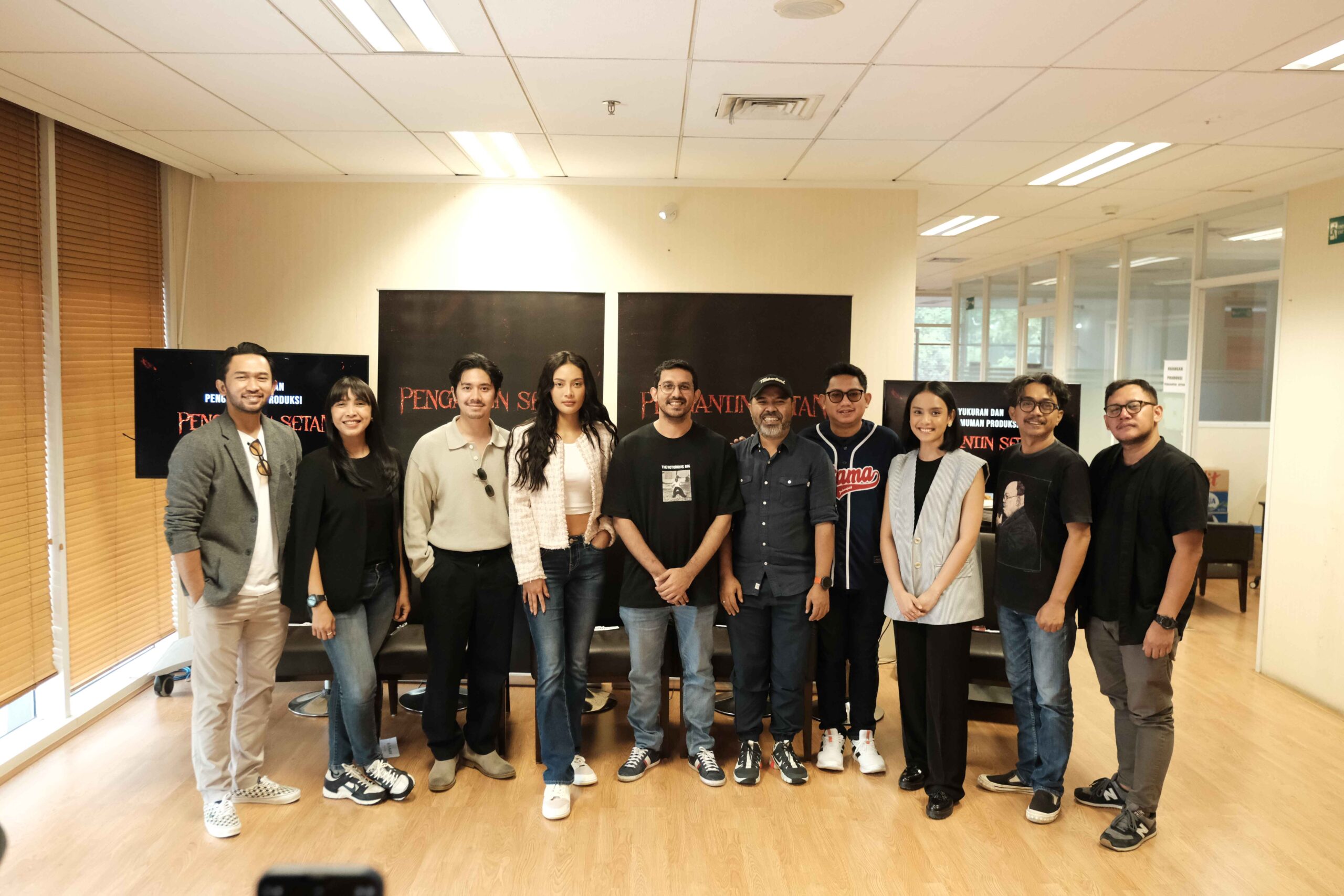 Jelang Masuk Tahap Shooting, Crew dan Pemain Film Pengantin Setan Gelar Syukuran