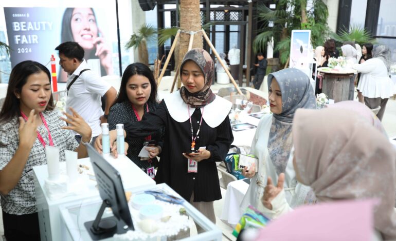 Pertama Kalinya COSMAX Mengadakan Beauty Fair 2024