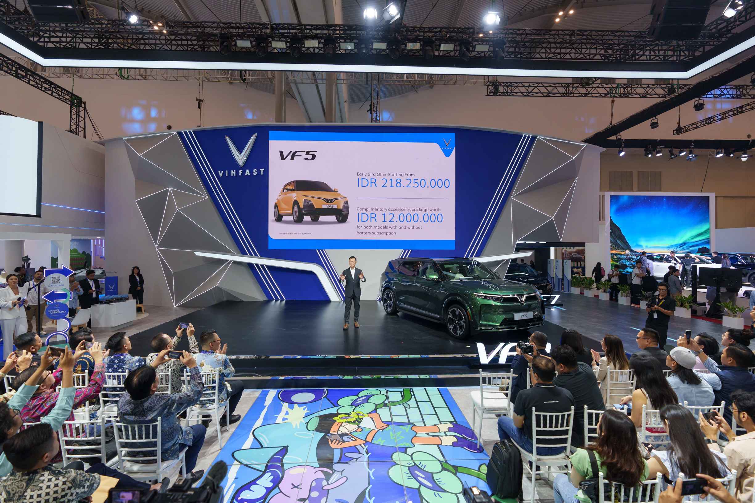 VinFast Tawarkan Harga Terjangkau untuk SUV Listrik VF e34 dan VF 5 di Pameran GIIAS 2024