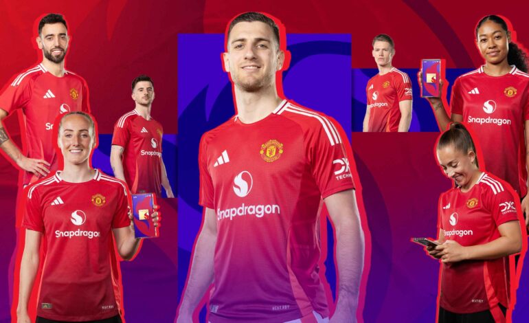 Hiasi Seragam Manchester United, Snapdragon Umumkan Kerjasama Dengan MU