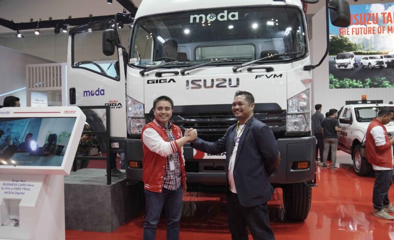 Isuzu Giga Jadi Andalan MODA sebagai The Real Partner Isuzu