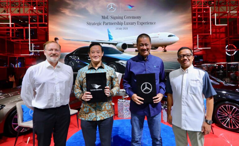 Mercedes-Benz dan Garuda Indonesia Perkenalkan Kolaborasi Strategis Melalui Program LUXURY EXPERIENCE