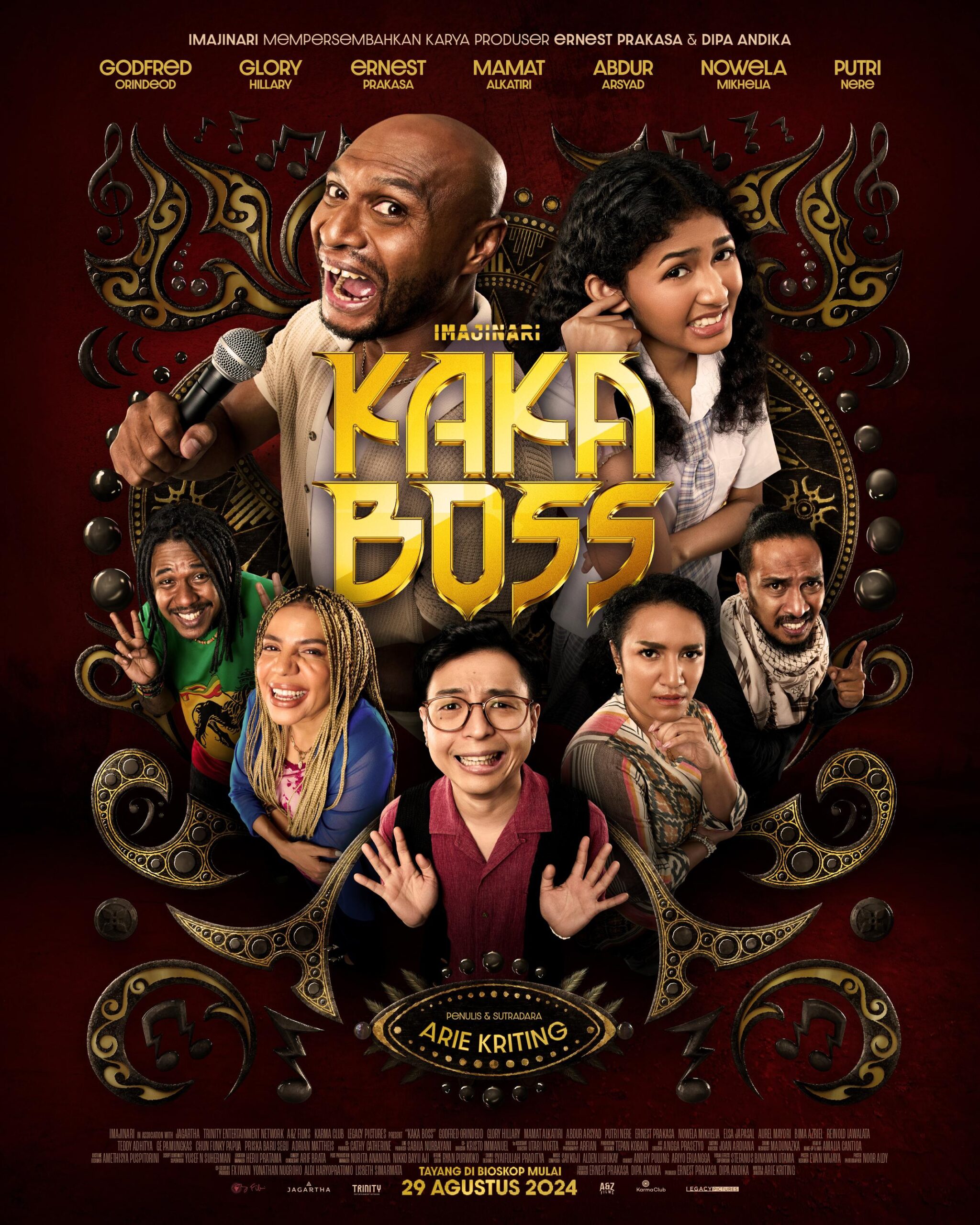 Rilis Official Poster, Film Kaka Boss Akan Tayang 29 Agustus 2024