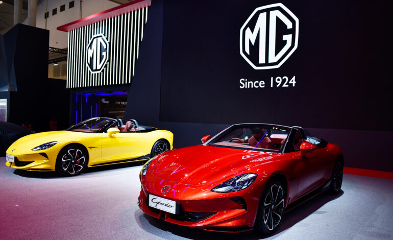 MG Cyberter Perkenalkan EV Roadster Pertama di Dunia, Berikut Lineup MG Di GIIAS 2024